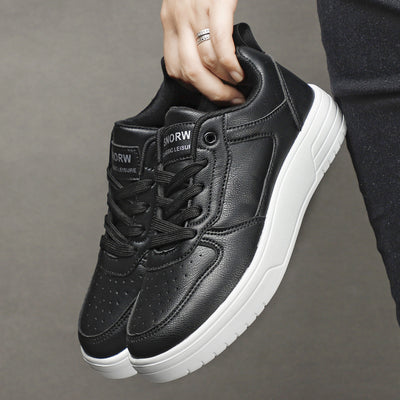 Zapatillas Blancas Para Parejas - Tenis Blancos Puros Para Hombre Primavera y Otoño - Image 5