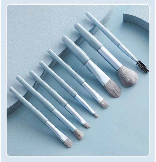 Set de 8 Brochas de Maquillaje Profesional Portátil - Image 10