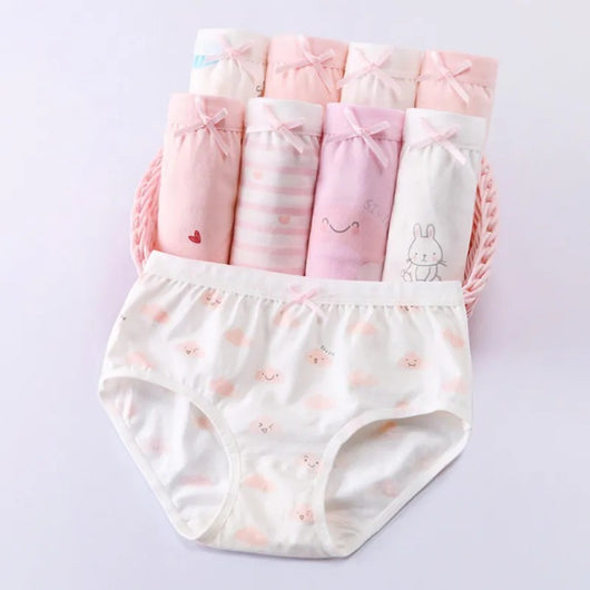 Calzones de Algodón Triangle para Niñas - Comodidad y Protección