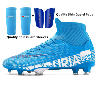 Botines de Fútbol Profesionales con Tacos Ajustables AG/TF para Hombre y Mujer - Image 14