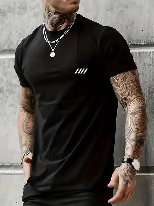 Playera Clásica para Hombre con Diseño Estampado de Manga Corta - Image 20