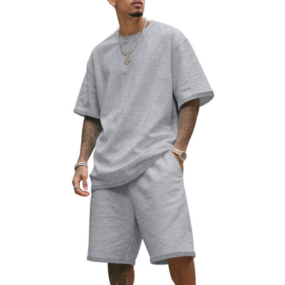 Traje Deportivo Hombre Manga Corta Ajuste Relajado para Verano - Image 7