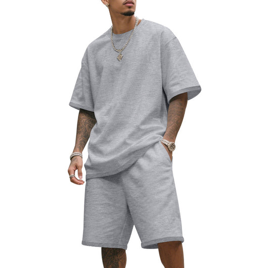 Traje Deportivo Hombre Manga Corta Ajuste Relajado para Verano - Image 7