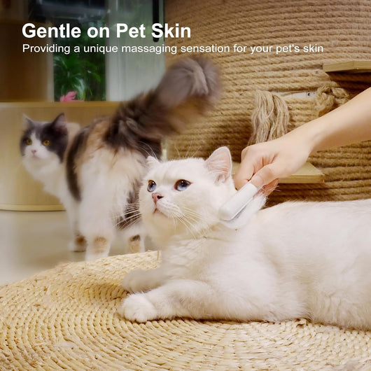 Peine Deslanador para Gatos - Acero Inoxidable con Puntas Suaves - Image 5