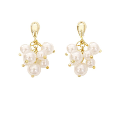 Aretes de Racimo de Perla Elegancia Premium - Image 5