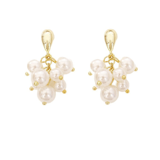 Aretes de Racimo de Perla Elegancia Premium - Image 5