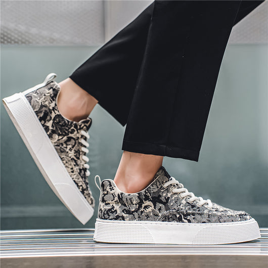 Zapatos Casuales Versátiles con Elevación de Altura Discreta - Image 4