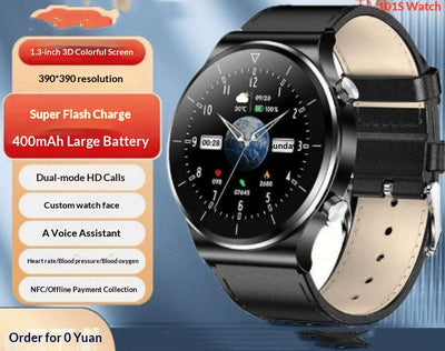 Reloj Inteligente con Llamadas Bluetooth, Monitoreo de Salud y Contador de Pasos - Image 4