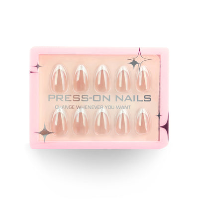 Puntas de Uñas Almendradas Color Sólido 30 Piezas Premium - Image 3