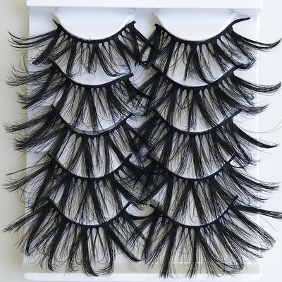 Pestañas de Visón Sintético Natural - Efecto Volumen y Largo - Image 20