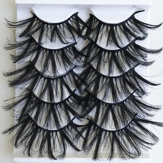 Pestañas de Visón Sintético Natural - Efecto Volumen y Largo - Image 20