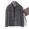 Chaqueta de Lana Alpaca Doble Faz con Cashmere para Hombre