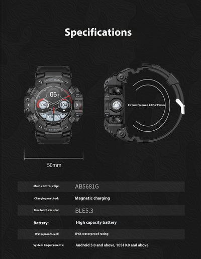 Reloj Deportivo Inteligente con Llamadas Bluetooth - Image 8