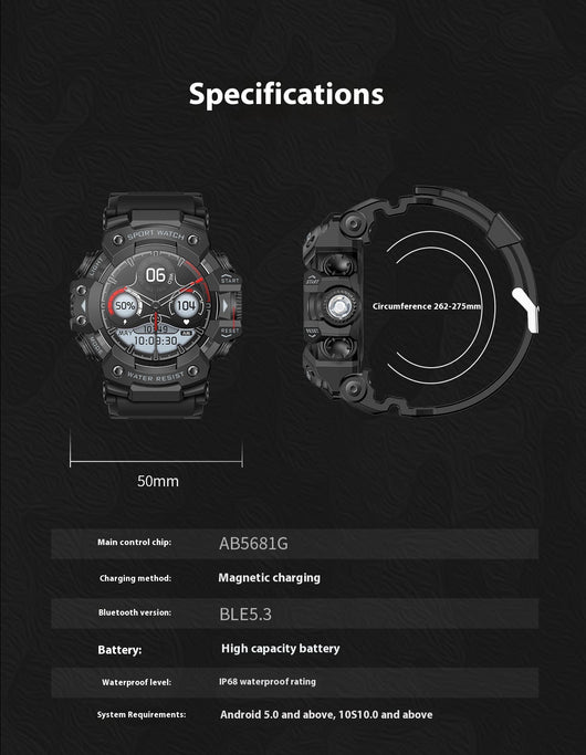 Reloj Deportivo Inteligente con Llamadas Bluetooth - Image 8