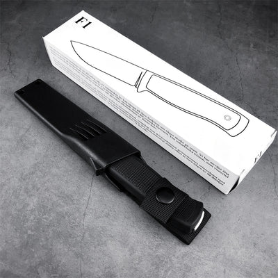 Cuchillo Táctico de Campo con Funda para Cintura - Hoja Recta de Alta Dureza - Image 13