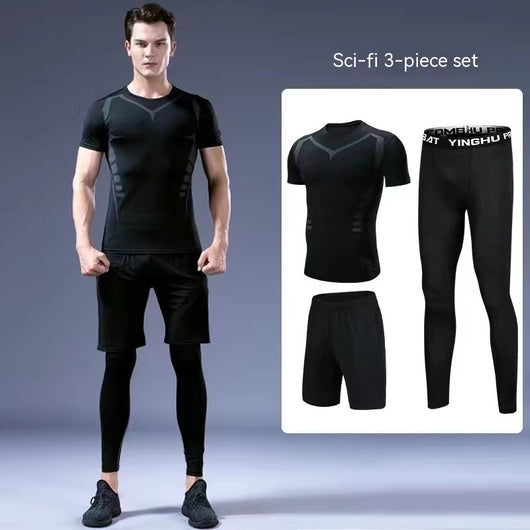 Conjunto Deportivo de Secado Rápido para Correr y Gimnasio - Image 4