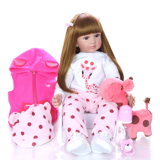 Muñeca Renacimiento de 60 cm con Tela Suave y Detalles Realistas - Image 9