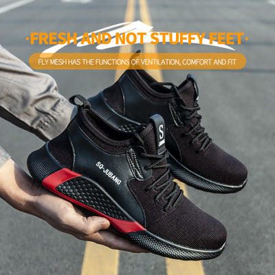Zapatos de Seguridad Laboral con Puntera de Acero y Protección Antiperforación