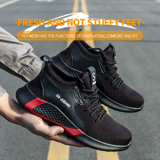 Zapatos de Seguridad Laboral con Puntera de Acero y Protección Antiperforación