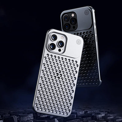 Funda de Aluminio para iPhone 14 13 Pro Max Plus con Disipación de Calor y Protección Total - Image 7