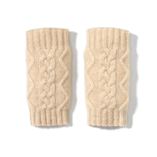 Guantes Mitón de Cachemira Retorcida para Otoño e Invierno - Image 5