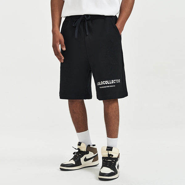 Pantalones Casuales Holgados de Algodón Peinado para Hombre