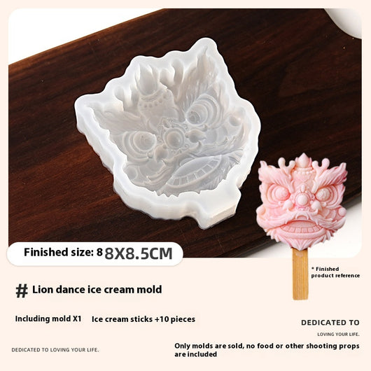 Molde de Silicona Comestible Estilo Antiguo para Helados Artesanales - Image 7
