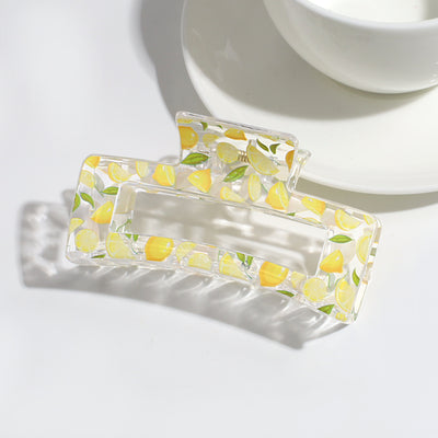 Pinza para el Cabello con Frutas | Transparente y Versátil para Recogidos - Image 11