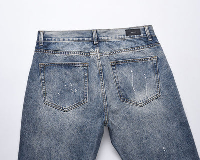 Jeans Rotos Elásticos con Estilo Personalidad para Hombre - Image 9