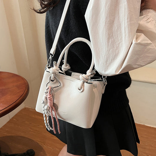 Bolso Bandolera de Moda para Mujer - Bolsa Bucket Portátil - Image 4
