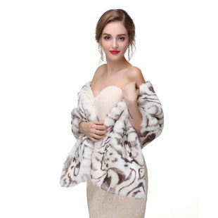 Estola de Piel de Zorro para Novia - Chal Elegante Invierno - Image 76