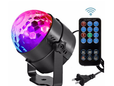 Bola de Cristal Mágica LED con Control Remoto para Karaoke y Fiestas - Image 6