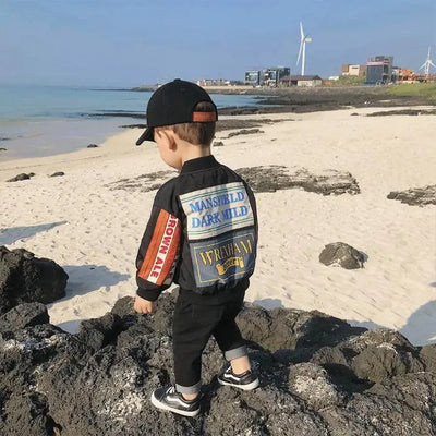Chaqueta de Cuero PU para Niños - Estilo Motociclista Negro - Image 12