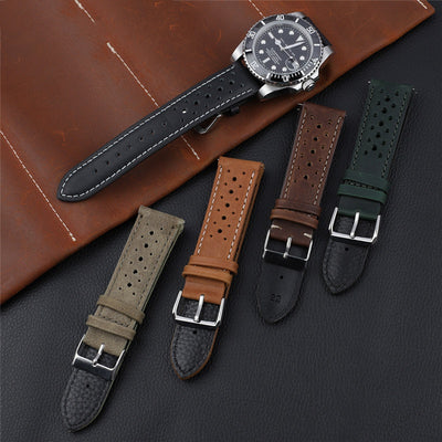Correa de Reloj de Cuero Transpirable Versátil - Image 17