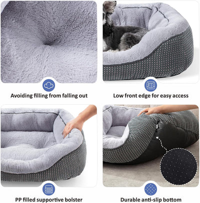 Cama Calmante para Jaula de Perro Mediano - Colchoneta Antiestrés con Peluche Suave - Image 14