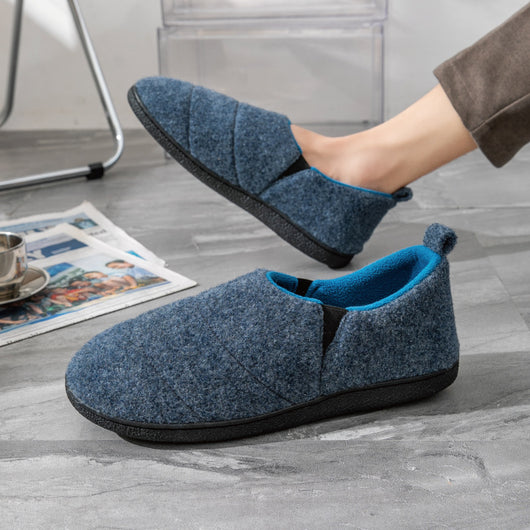 Pantuflas Cómodas para Hombre con Suela de Goma y Diseño Minimalista - Image 2