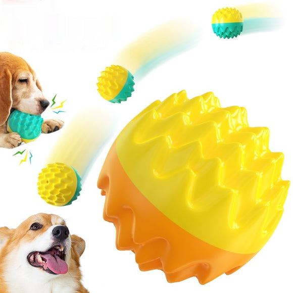 Pelota Masticable Entrenadora con Sonido para Mascotas