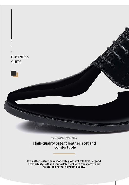 Zapatos Formales de Cuero para Hombre Ligeros y Modernos - Image 12