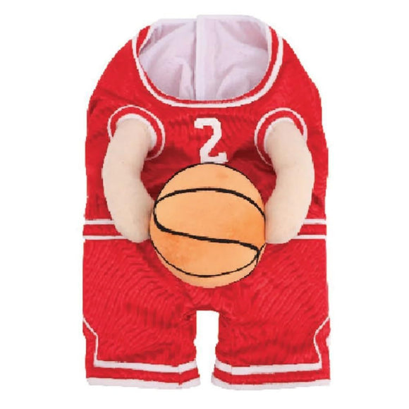 Disfraz de Baloncesto para Perros con Pelota Incluida