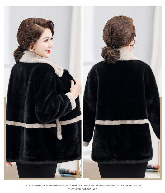 Abrigo de Invierno para Mujer Grueso y Elegante - Image 14