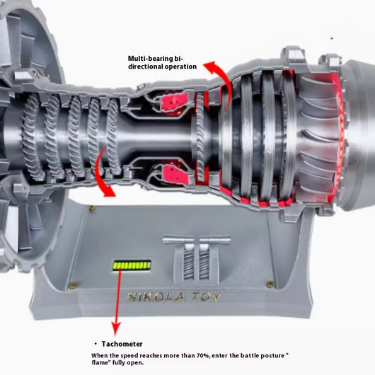 Modelo de Motor Turbofan Rolls Royce TR900 - Edición Final NIKOLATOY - Image 2