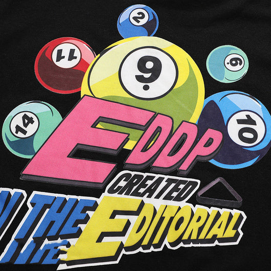 Playera Holgada de Manga Larga con Estampado de Billar para Hombre y Mujer - Image 7