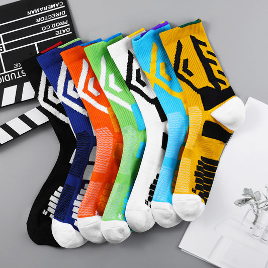 Calcetines Deportivos Transpirables con Amortiguación y Soporte Plantar para Hombre