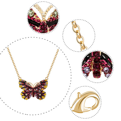 Conjunto de Collar y Aretes Étnicos Exquisitos Dos Piezas - Image 4