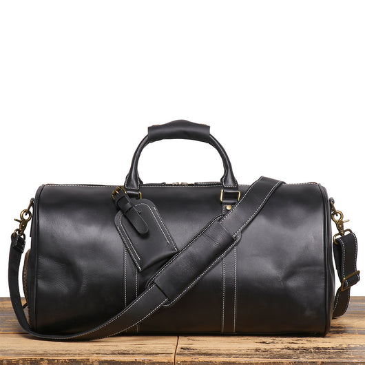 Bolsa de Viaje Primera Capa en Cuero Genuino para Hombre - Image 5