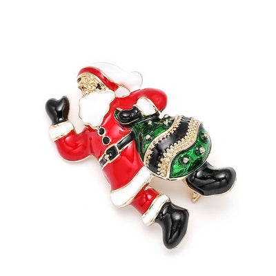 Broche Navideño Muñeco de Nieve Esmaltado - Adorno para Árbol y Medias - Image 5