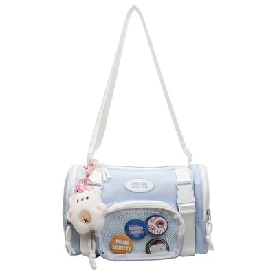 Bolsa Crossbody Transparente Estilo Preppy - Image 8