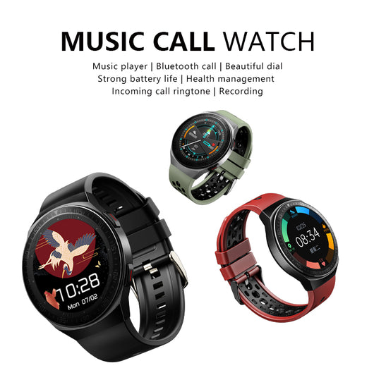 Reloj Inteligente MT3 con Pantalla Táctil Completa, Reproductor de Música y Monitor de Fitness para iOS y Android - Image 12