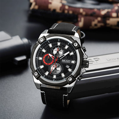 Reloj Deportivo Multifuncional con Cronógrafo y Calendario para Hombre - Image 7