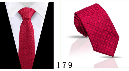 Corbata Casual Ejecutiva de Poliéster Jacquard para Hombre - Image 53